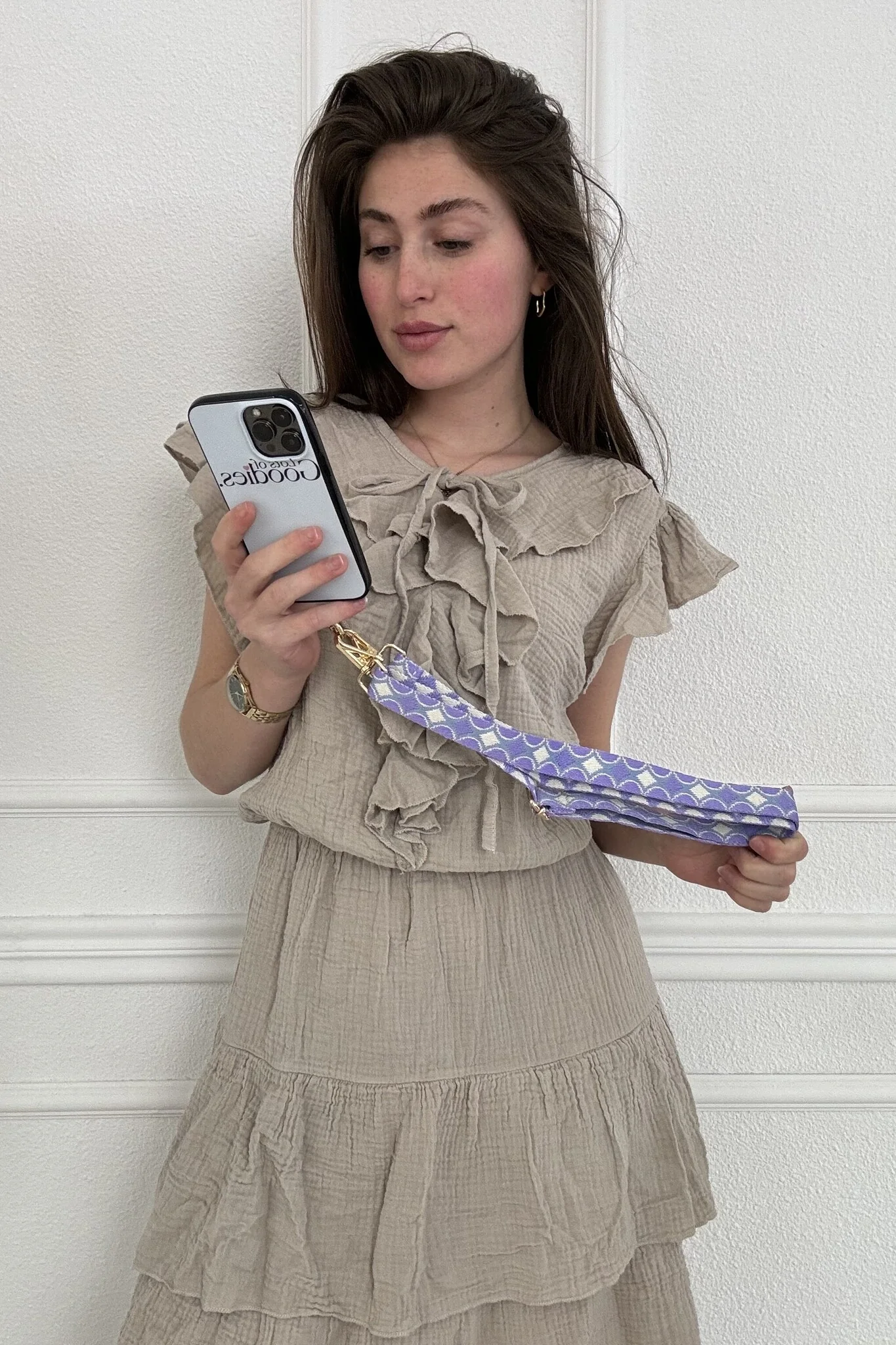 Candy Phone Strap - Lila/Diamond - Image 3