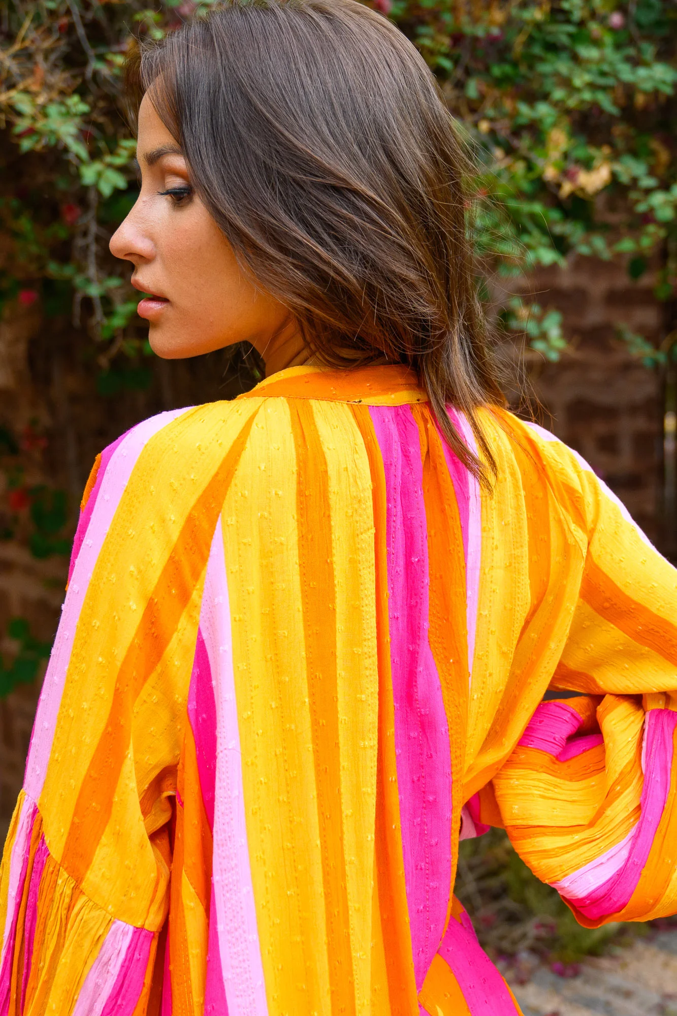 Colorful Noa Tunic - Yellow/Pink - Image 4