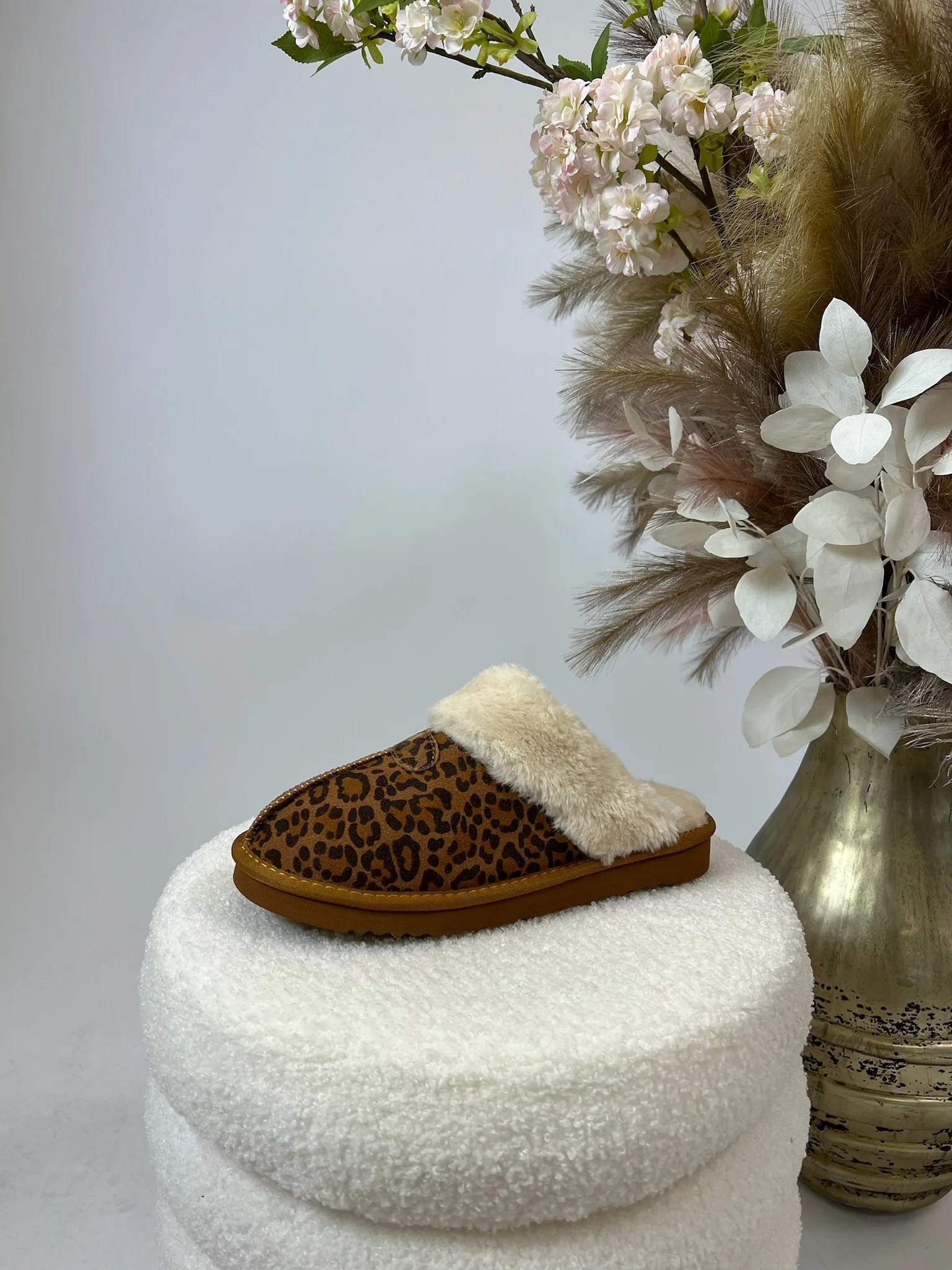 Comfy Winter Pantoffels - Leopard - Image 4