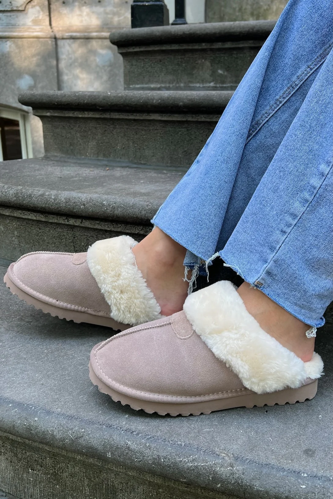 Comfy Winter Pantoffels - Taupe - Image 3