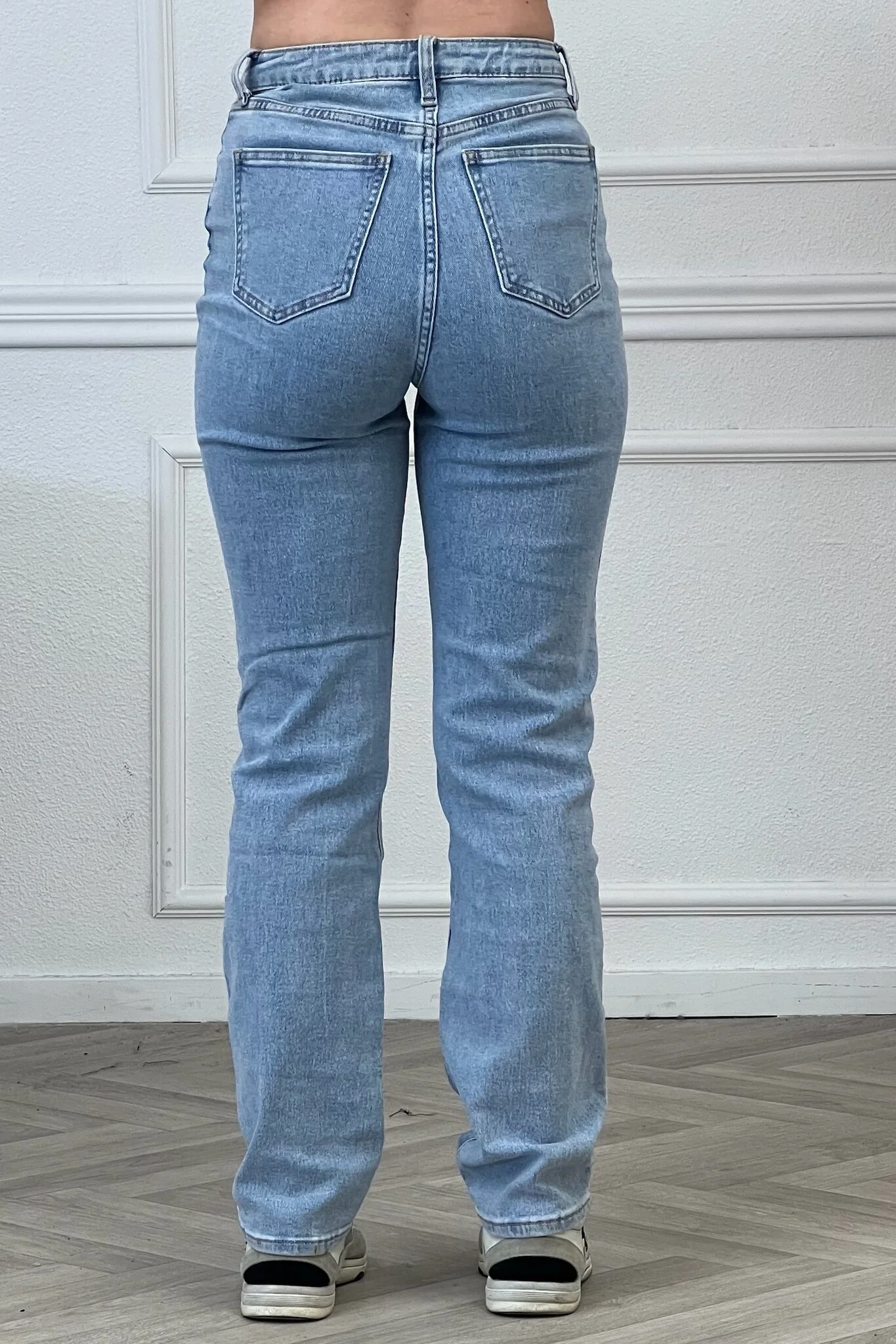 Heart Jeans - Light Blue/ White - Image 4