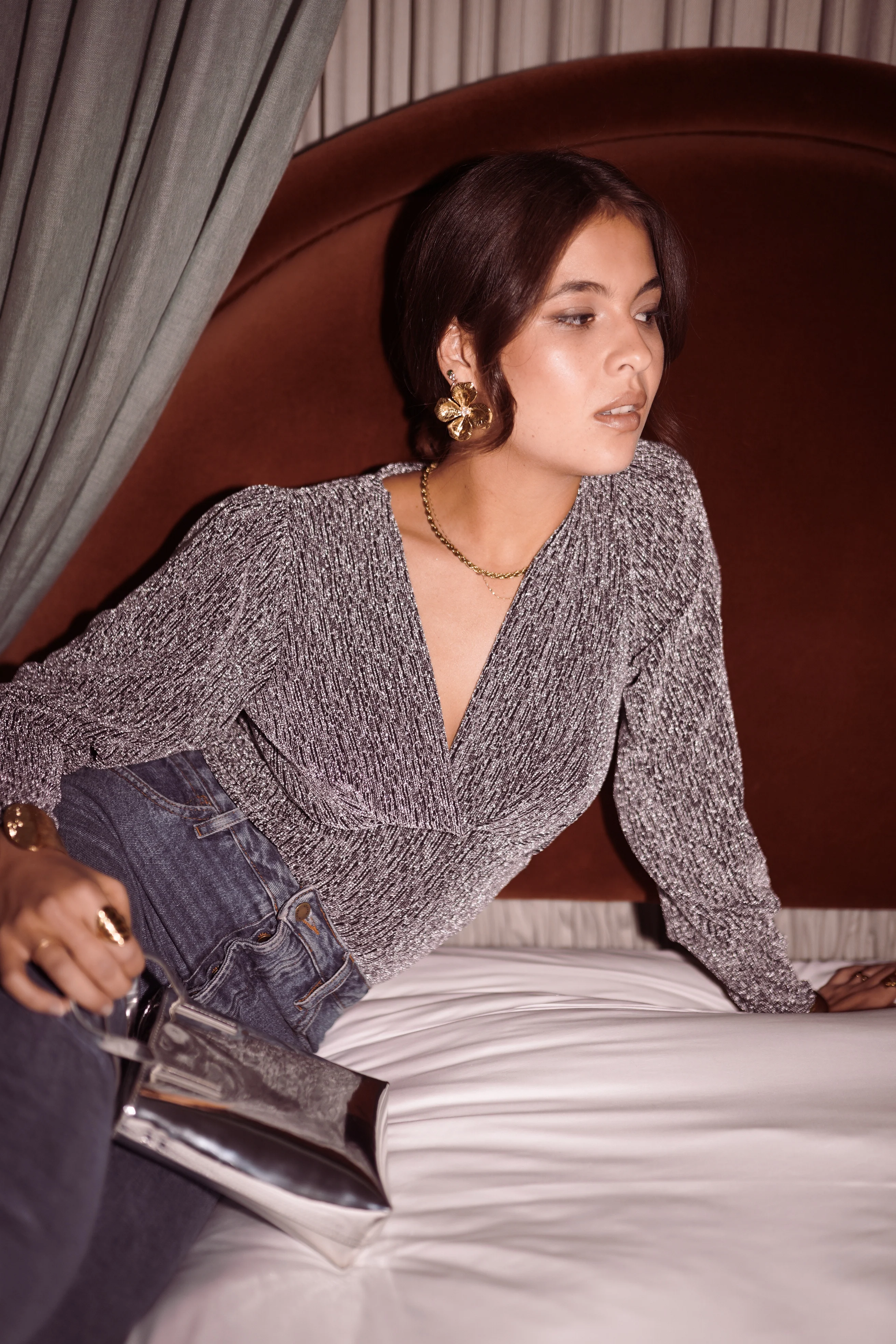 Lola Glitter Body - Silver - Image 6