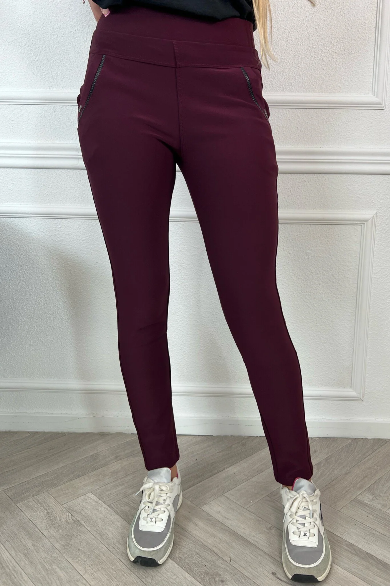 Nikki Pants - Burgundy - Image 7