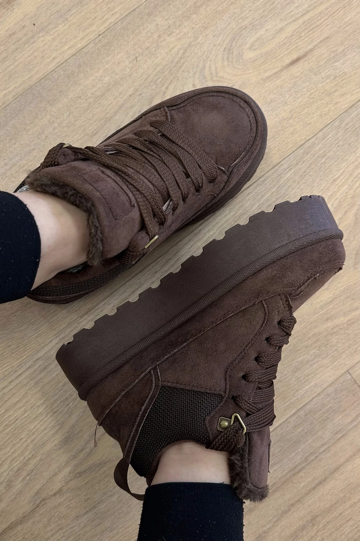 Perfect Winter Sneaker - Coffee - Image 4