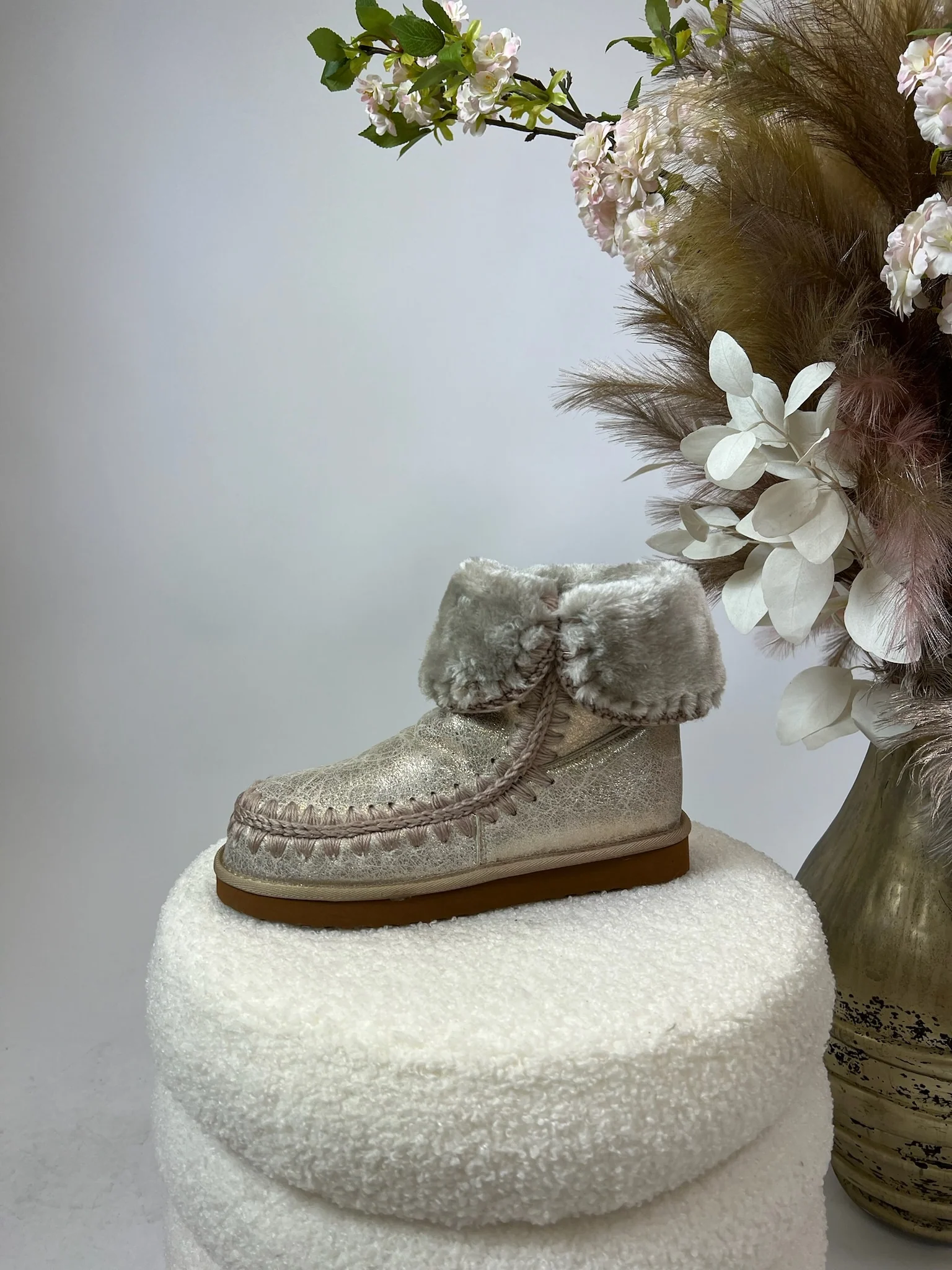 Shimmer Boots - Gold - Image 4